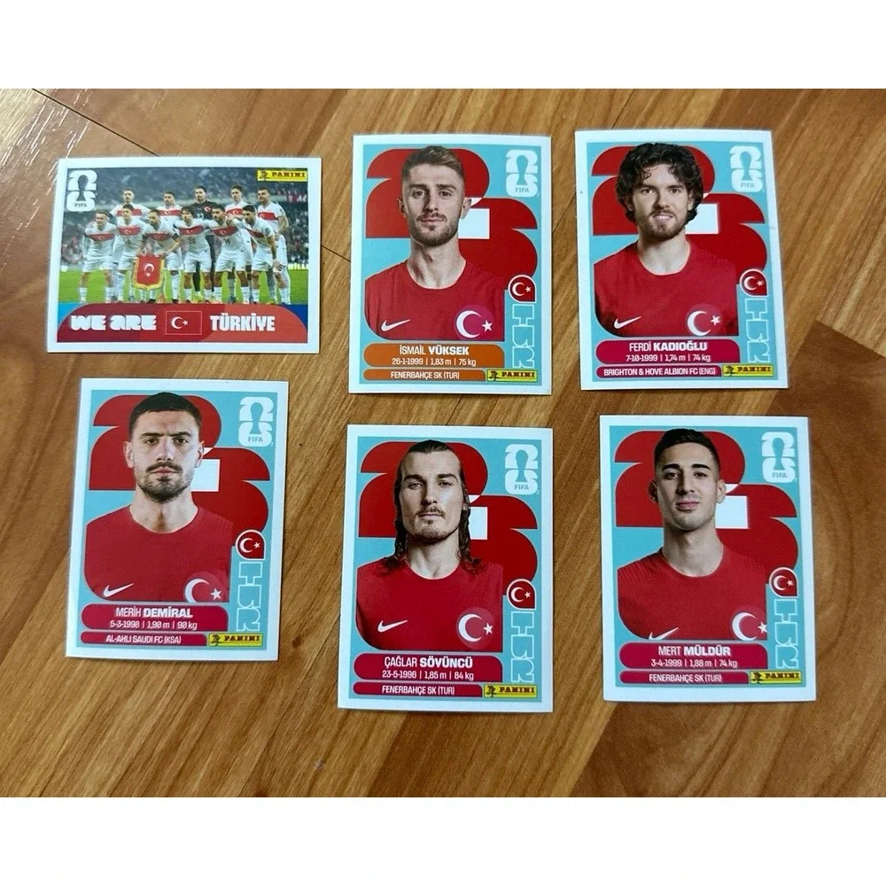 Panini FIFA World Cup 2026 Turquia Stickers